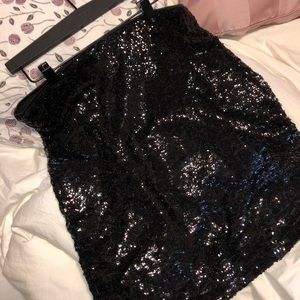 Glittery skirt